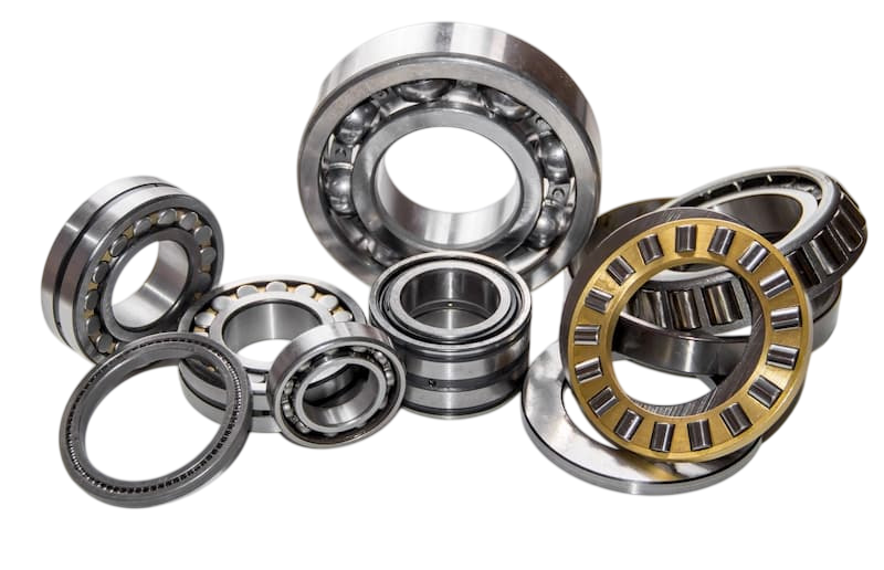 Industrial bearings arranged for product display